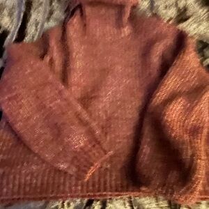 Cozy Maroon Women's Sweater